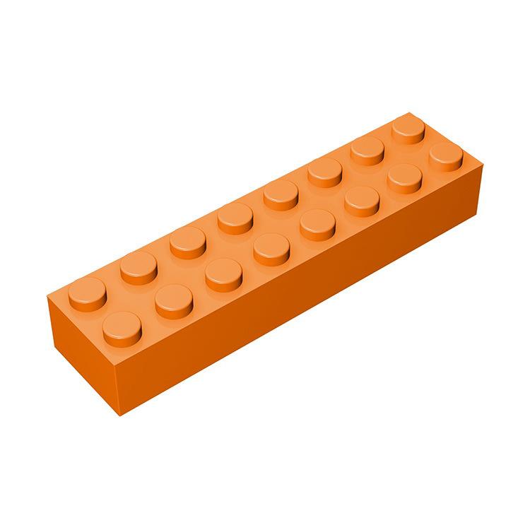 100pcs MOC Parts 3007 93888 Brick 2 x 8 Compatible Bricks DIY Assmble Building Blocks Particle Kid Puzzle Brain Toy Gift