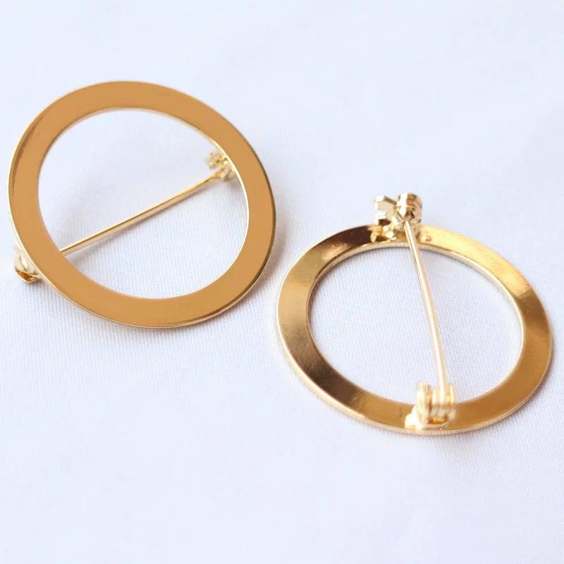 14K Gold Filled Brosche Anstecknadel Rückseite: DIY Schmuckstickerei, Häkel- & Blumenaccessoires