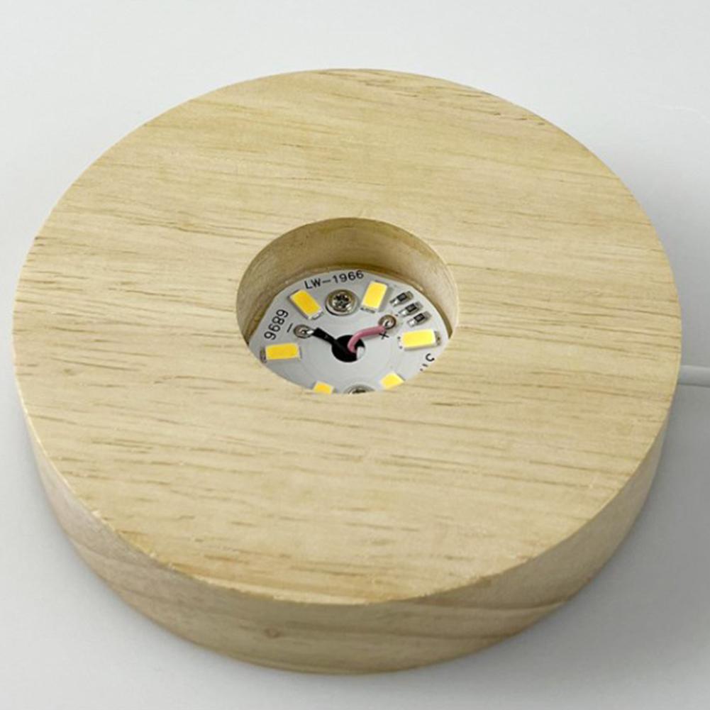 LED Crystal Ball Night Light Solar System Crystal Ball Glowing Glass Ball Night Lamp 3D Engraved USB Charging for Art Decoration