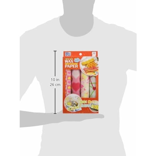 Pearl Metal Arrange DECO Wax Paper 21.8 x 25cm, 32 Sheets, Happy D-1160