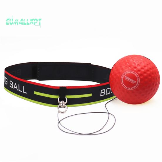 Sada boxerských míčů s čelenkou – nastavitelný lehký přenosný, boxerský míč s rychlostí úderu, pomůcka pro trénink koordinace ruky a oka