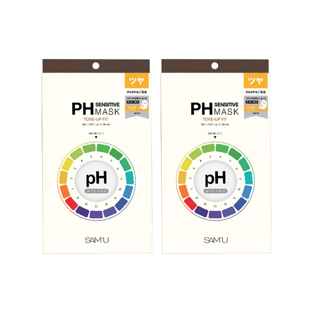 

PH SENSITIVE MASK FIT sheets x SAM U TONE-UP (5 2)