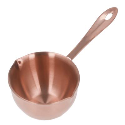 Stainless Steel Saucepan Professional Home Cooking Sauce Pan with Pour Spouts for Milk Chocolate