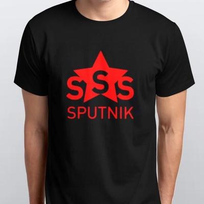 SEGUI SEGUI SPUTNIK T-shirt 100% Cotone Magliette Uomo Top Tutte le taglie S M L XL XXL colori Nero, Bianco