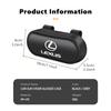 Car Sun Visor Sunglasses Glasses Case Glasses Holder Clip Box For Lexus CT ES GS NX IS250 RX350 IS200 LX570 UX250h CT200h AEU1