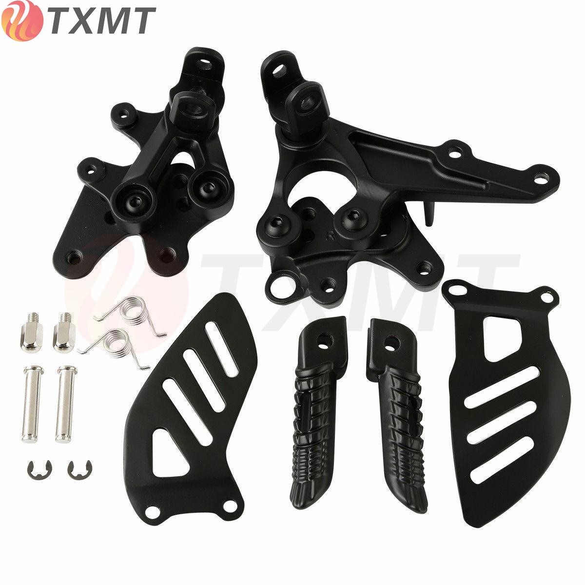 

Suzuki GSXR1000 K5/K7 (2005-2008) Front Footpeg Triangle Bracket Assembly чёрный