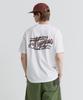 MAGOODGAN Swagber 3594 Vintage Clothing Semi-Overfit Off-White Short Sleeve Tee