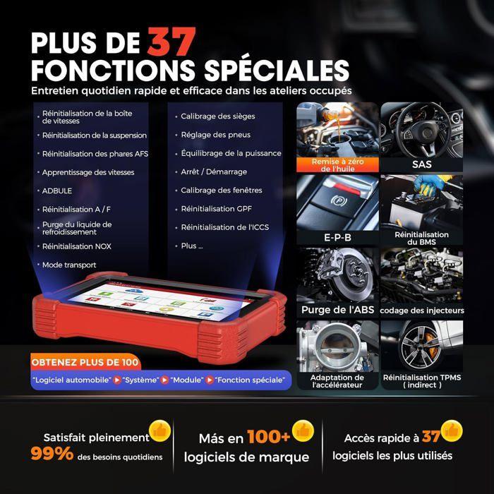 Multibrand Auto Diagnostic Suitcase - LAUNCH - CRP919XBT - Bluetooth - Bi-directional Control - ECU Coding