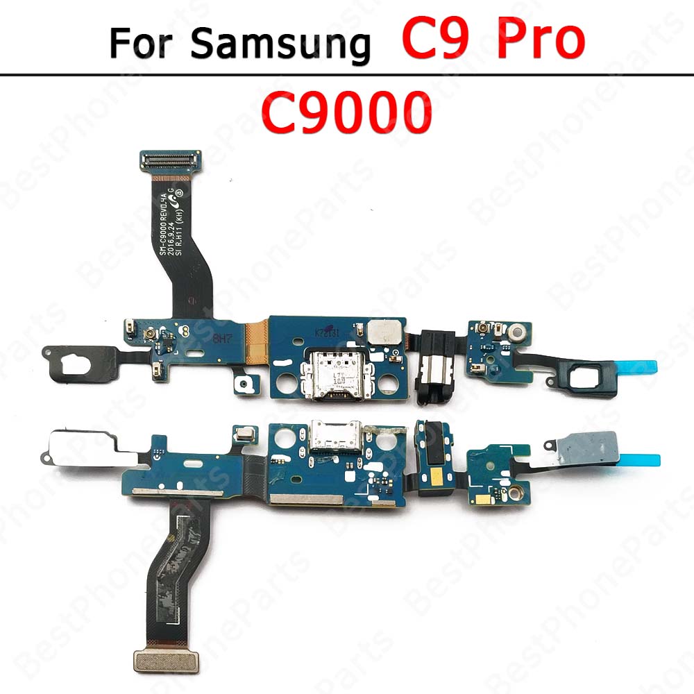 Charge Board For Samsung Galaxy C5 C7 C9 Pro E5 E7 F52 Z Flip Fold2 Usb Connector Charging Port Plate PCB Dock Parts