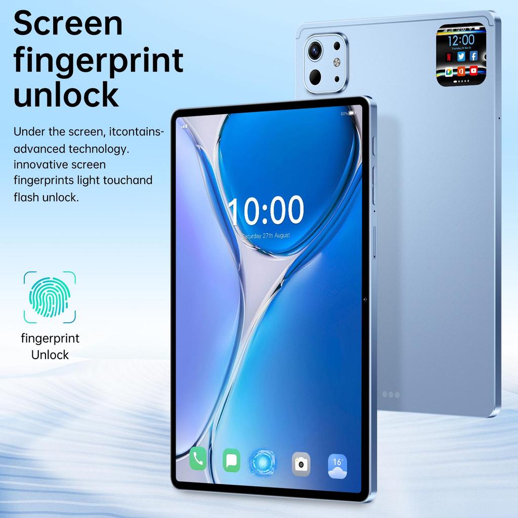 Pro 13 Cross-Border 10.1" Android Tablet, Octa-Core, 16GB+1TB, 4G Compatible