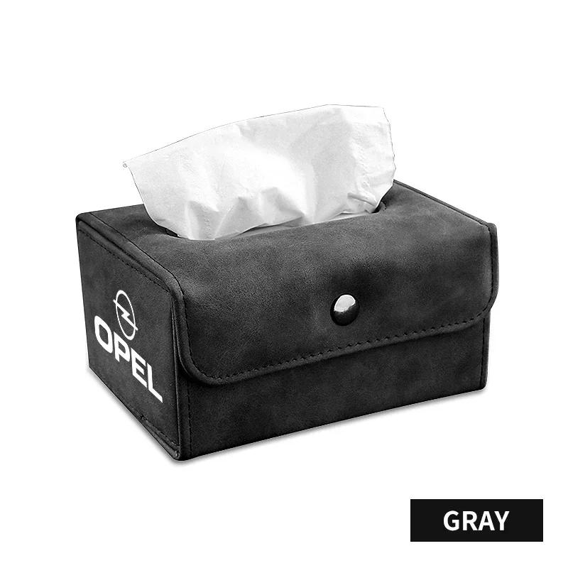 AAHG1 Car Interior Tissue Box Paper Towel Storage Case For Opel Meriva Corsa Astra Vivaro Signum Insignia Mokka Adam Combo Junior