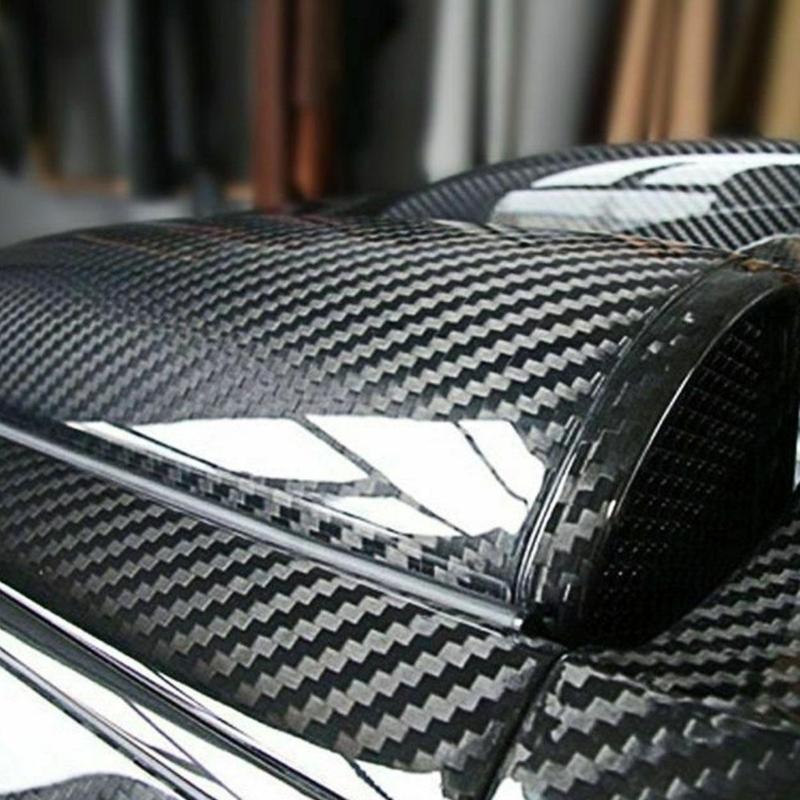 Easy Installation Carbon Fiber Automotive Sticker Universal Fit Moulding Decal For Interior Exterior Customization