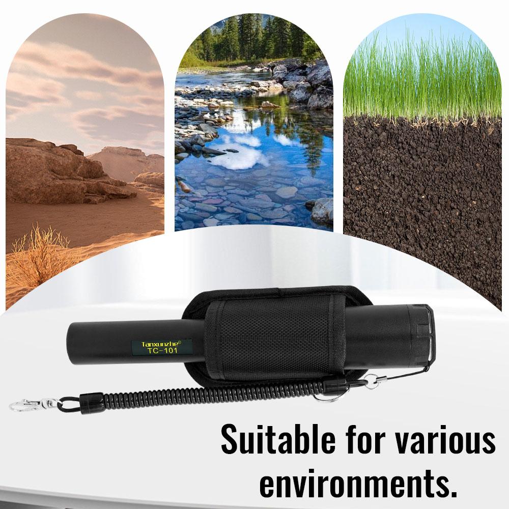 Detector de metale de înaltă sensibilitate, de mână, Pointer GP, Detector portabil, Impermeabil, Căutare de comori, Pentru localizarea monedelor de argint și a aurului