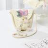 Girls' Straw Woven Coin Purse - Cute Outdoor Travel Handbag for Kids
