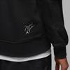 Jordan Letter Logo Print Loose American Style Crew Neck Long Sleeve Sweatshirt Men sweatshirt Black DV7589-010