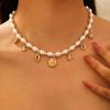 Set Collana e Bracciale Estivo Bohemien con Stella Marina, Conchiglia e Perle