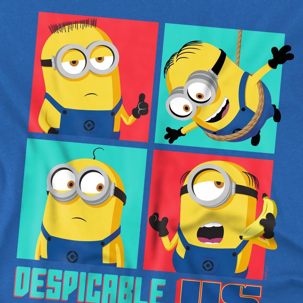 Despicable Me 4 Childrens/Kids Minions Square T-Shirt