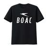 Retro Vintage Boac Letter Star Print Casual Streetwear T Shirt Vintage Slightly Fashion Streetwear Comfortable Versatile