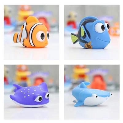 

Finding Nemo Dory Baby Bath Toys Soft Rubber Squeeze Float Spray Water Clownfish Toys Bathroom Play for Kids Children Toddlers