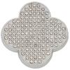 Brooch Pin Flower Twist Shape Sparkling Rhinestones Imitation Pearls Decor Scarf Buckle Sweaters Collars Hats Bags Coats Scarves Accessory