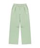 Malittepeulangsowajeobeo Outline Classic Logo Dyeing Tuck Wide Sweat Pants Mint
