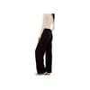 Anta Comfortable Solid Color Lace-Up Casual Pants Women Bottoms Black 962448303-2