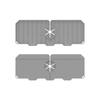 Faucet Sink Splash Catcher Washable Silicone Backsplash Guard Drying Mat Faucet Drip Kitchen Bathroom Counter Sink Splash Guard