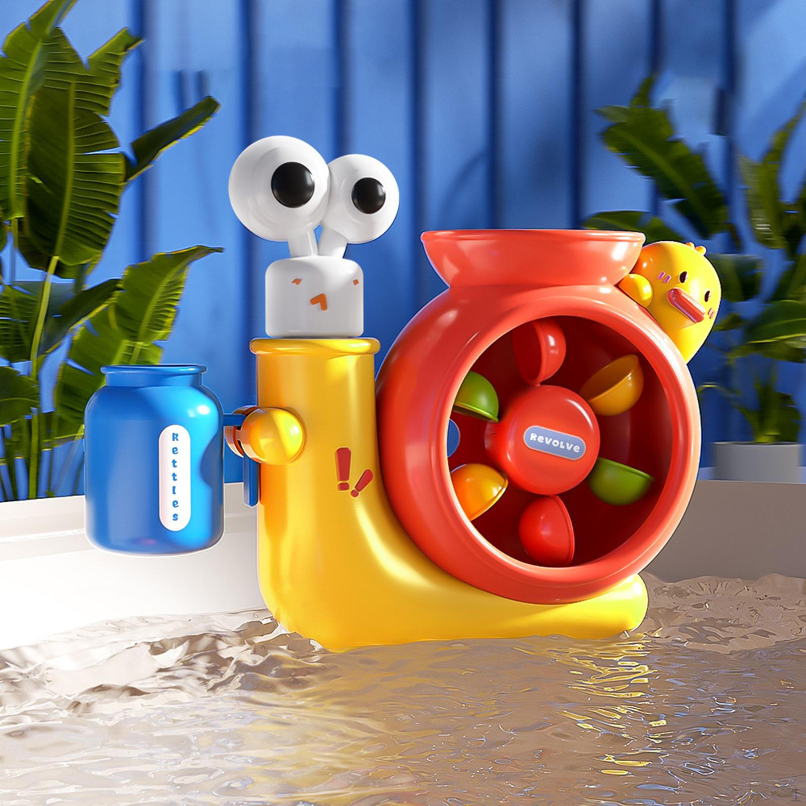 

Bath Toy Bathing Decorative with Suction Cups Bathtub Water for Shower Decor Birthday 3 4 5 6 червоний