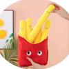 Soft Plush Burger Pillow Pizza Plush Toy Fries Stuffed Doll Perfect Birthday Gift For Kids