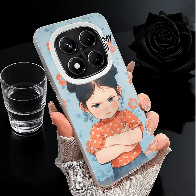 Funny Dont Touch My CallPhone Shockproof Phone Case for Xiaomi Redmi Note 15 14 13 12 Pro Plus 11 11S 11T 5G Cover Anti Fall Fun