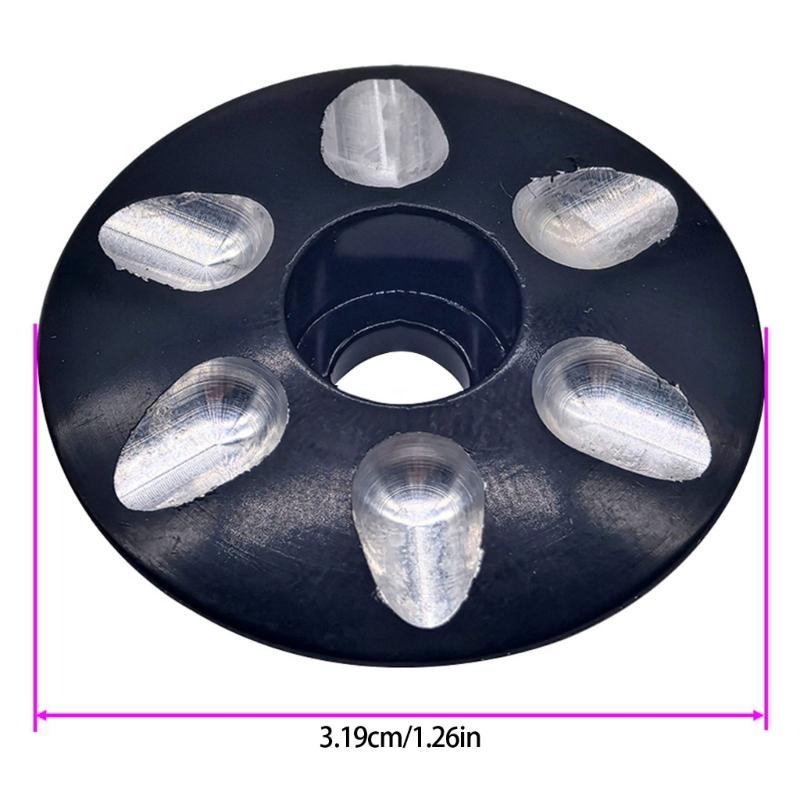 Light weight Aluminum Alloys Bicycles Headset Cap Durability Bicycles Stem Cover for Fork Steerer Tube