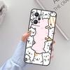 Cute Kawaii Cat For Realme GT 7 Pro GT 6T 6 5 C67 C61 C55 C53 C51 C21Y C25S C75 10 11 12 13 14 Pro Plus Case
