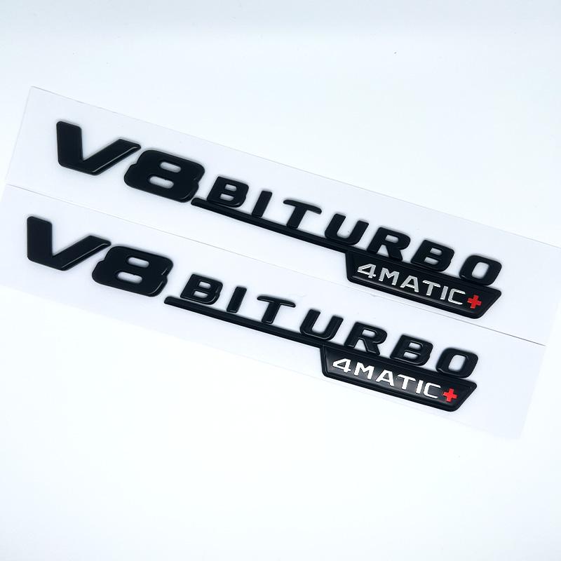 FUP1 Emblema Laterală Aripă Mașină V8 Biturbo 4matic Logo Pentru Mercedes C63S W205 E63S W213 S63 W222 GLC63S X253 GLE63S W167 Accesorii AMG