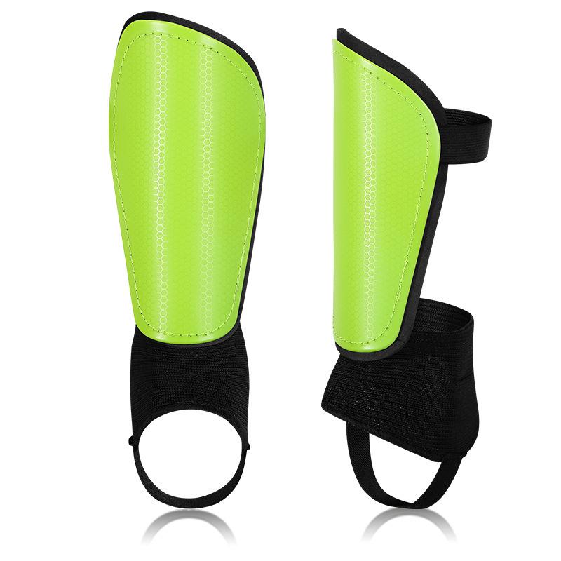 Professional Adult Shin Guards with Ankle Protection and Honeycomb Calf Inserts for Football, Kids Knee Pads Included