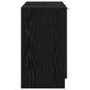 Bathroom Cabinet Black Oak Look 64.5 x 33.5 x 59 cm