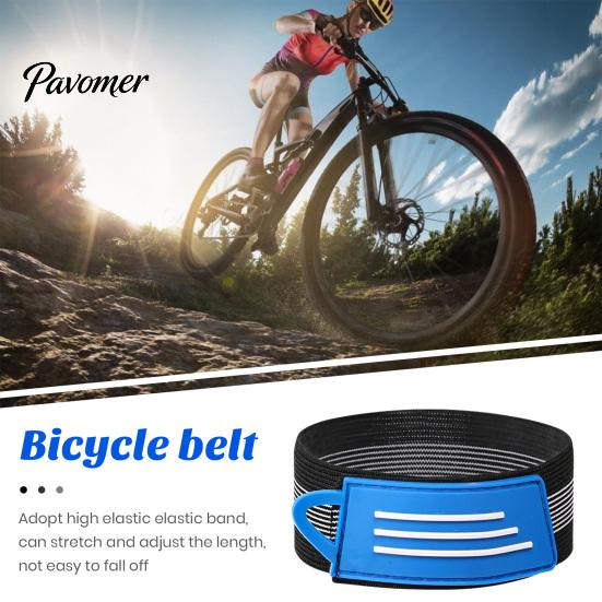 Adjustable Elastic Band Leggings For Bike Riding 2Pcs Ankle Leg Wrap Cycling Safety Bind Pants Bands Extra Wide Secure Strap Stretchable for