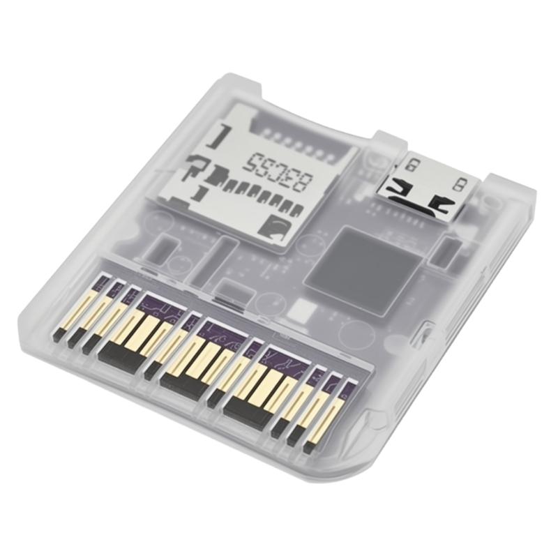 

Injection Molded Transparent Case Game Card Reader for Game Console Cartrige Adapter Gaming Accessories 1
