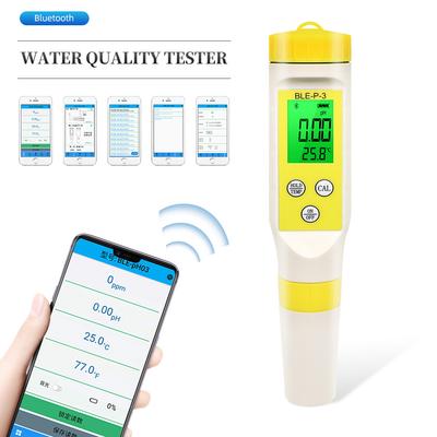 Portable PH Meter Bluetooth-Compatible Online Monitor Drinking Water Quality Tester APP Control PH Test Pen For Aquarium Pools