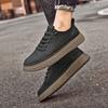 Classic Men's Antiskid Vulcanize Shoes Male Comfortable Sneakers Genuine Leather Men Casual Shoes High Quality Fashion Flats Men