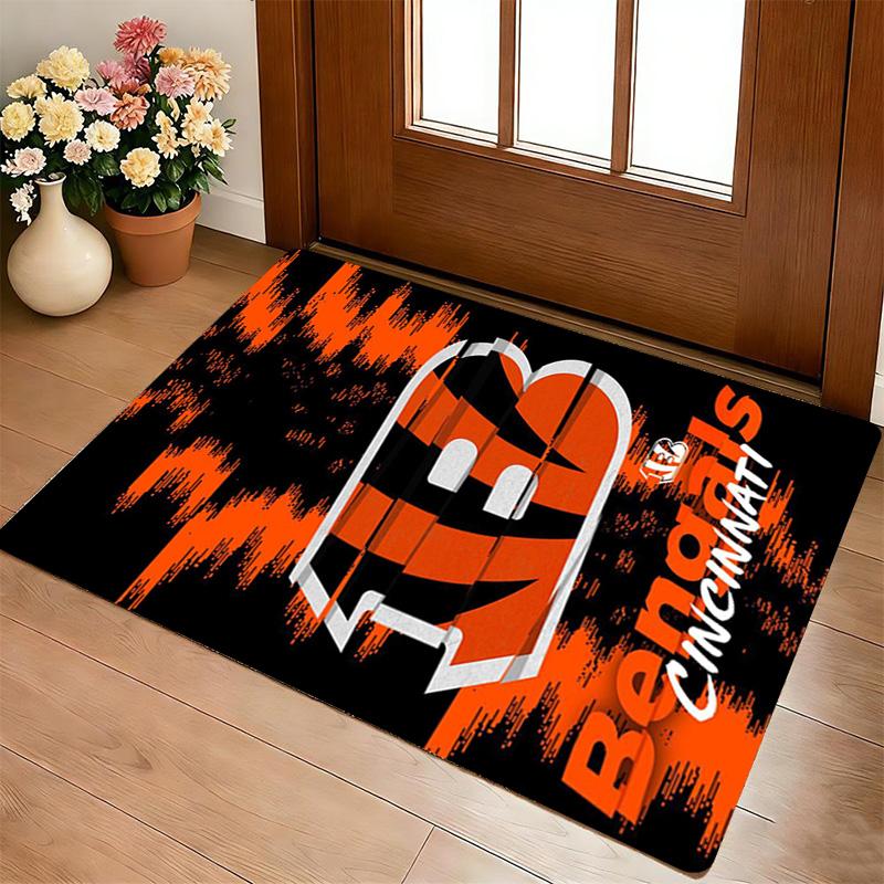 Bengals Pride Living Room Nonslip Area Rug Soft Carpet For Bedroom Game Playroom Sofa Office Home Decor Doormat Christmas Gift C10266