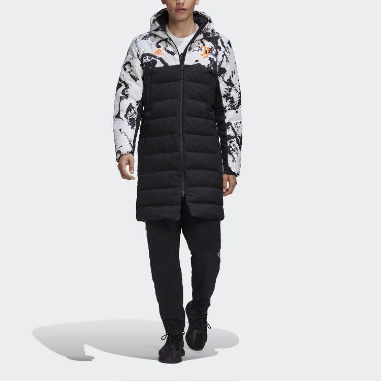adidas Down Jackets Men's Black Hooded Moderate Other FT9924