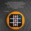 4 in 1 Electronic Tic Tac Toe Game, Portable Handheld Puzzle Game Console, Travel Games for Kids & Adults, Educational and Memory Growth Board Games