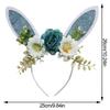 Easter Bunny Headband Adjustable Soft Glitter Cartoon Costume Decoration Adult Kids Party Favor Headband For Cosplay Photo Booth