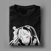 Herren Urusei Yatsura Lum T-Shirts Anime 100% Baumwolle Kleidung Neuheit Kurzarm Rundhals T-Shirts Geburtstagsgeschenk T-Shirt