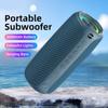 Portable BT Speaker 52mm Full range with RGB Lights Wireless for Home Party Outdoors