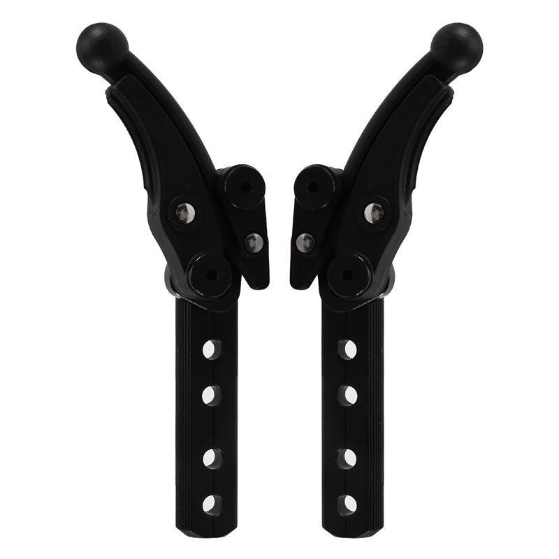 Aluminum Alloy Wheelchair Hand Brake Spare Parts Pair Wheelchair For Sports Manual Wheelchair