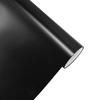 Car Sticker Satin Black Car Adhesive Vinyl Wrap Color Change Film Bubble Free Wrapping Decal Car Accessories Interior Exterior