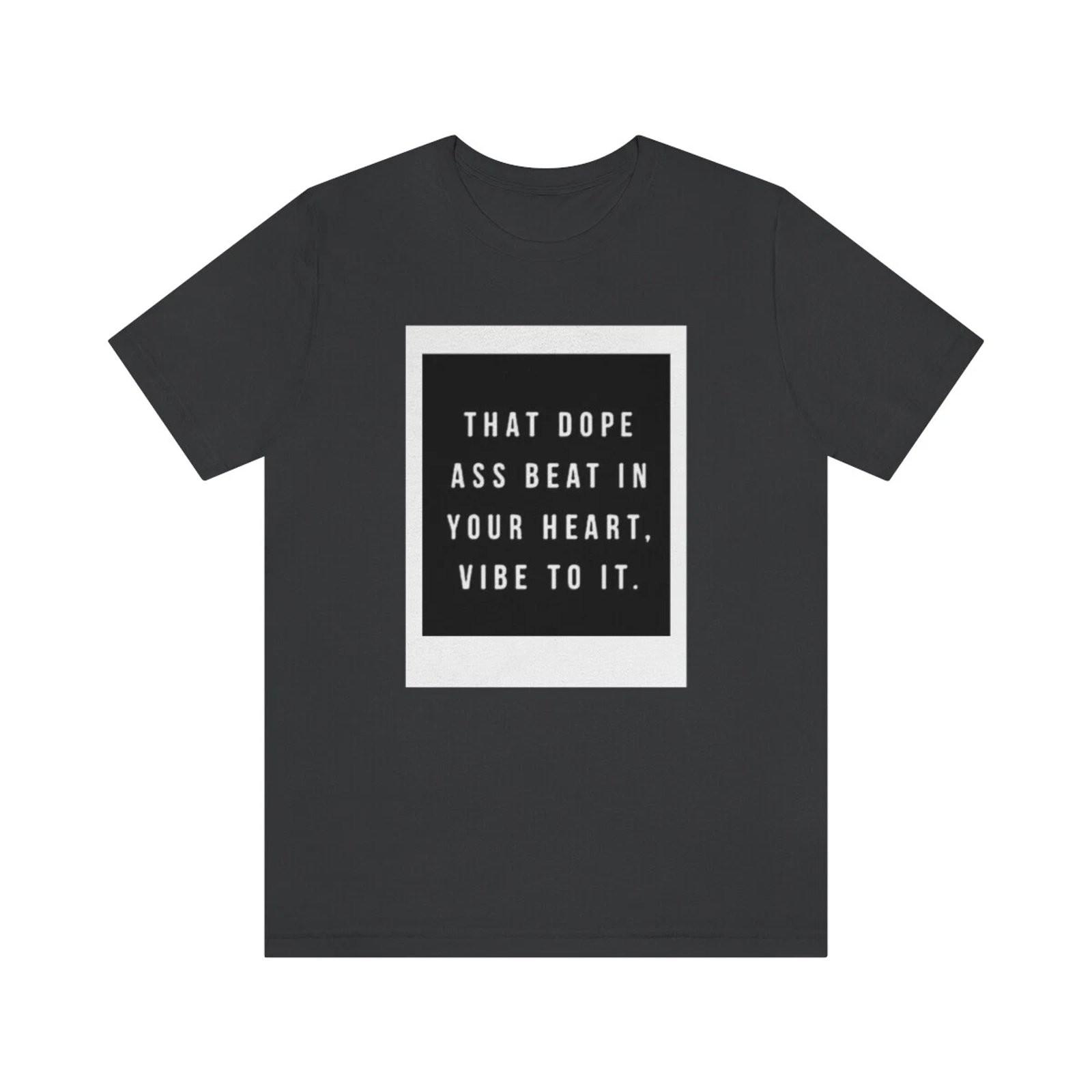 Dope Beat Millennial Chill Vibe Funny Graphic Unisex T-Shirt S