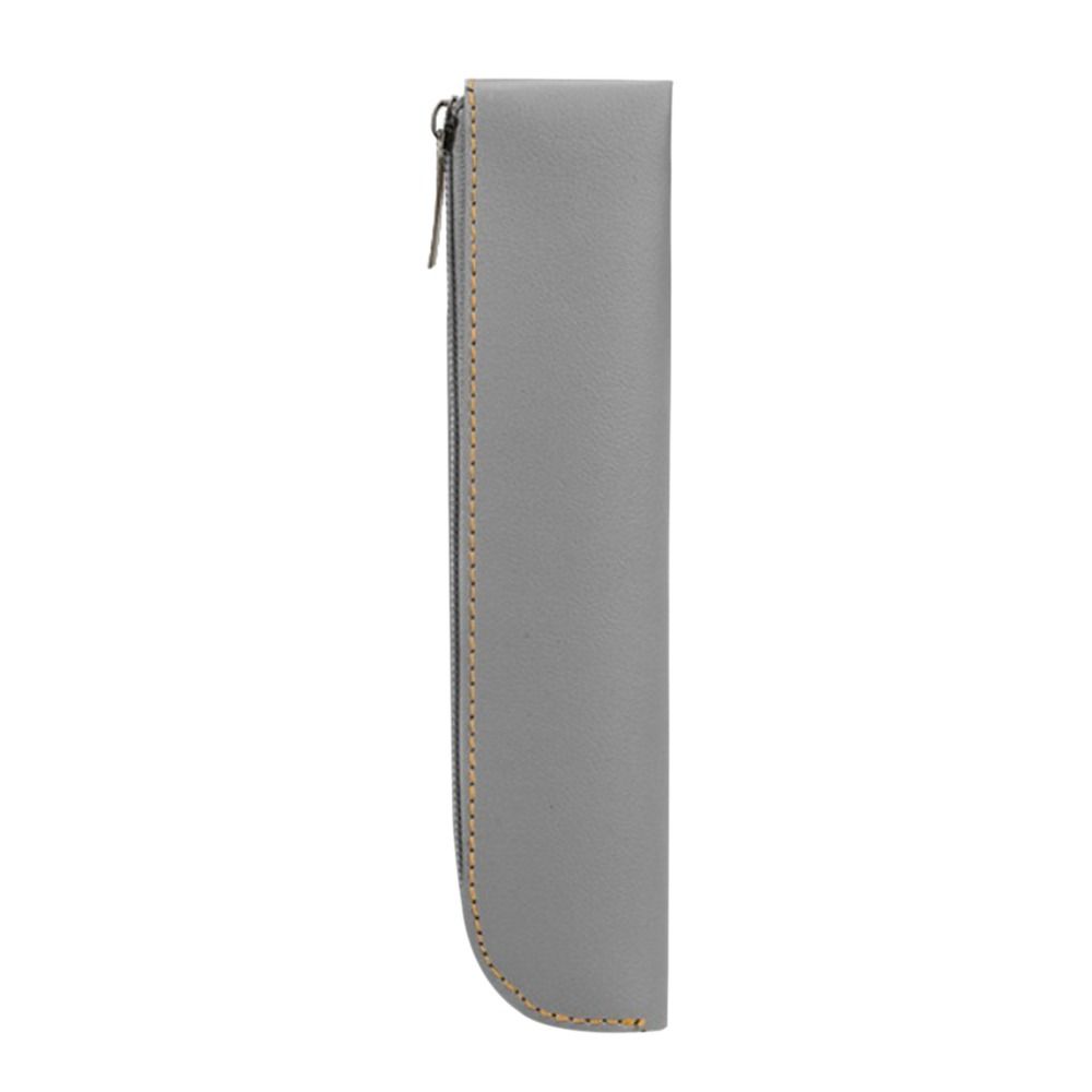 Large Capacity PU Pencil Bags PU Leather Pen Bags Lightweight Pen Holder  Office Supplies