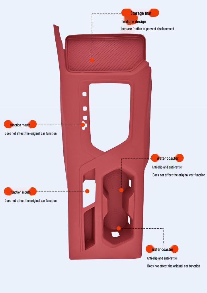 Geely Binyue Console Gear Shift Wireless Charger Silicone Pad